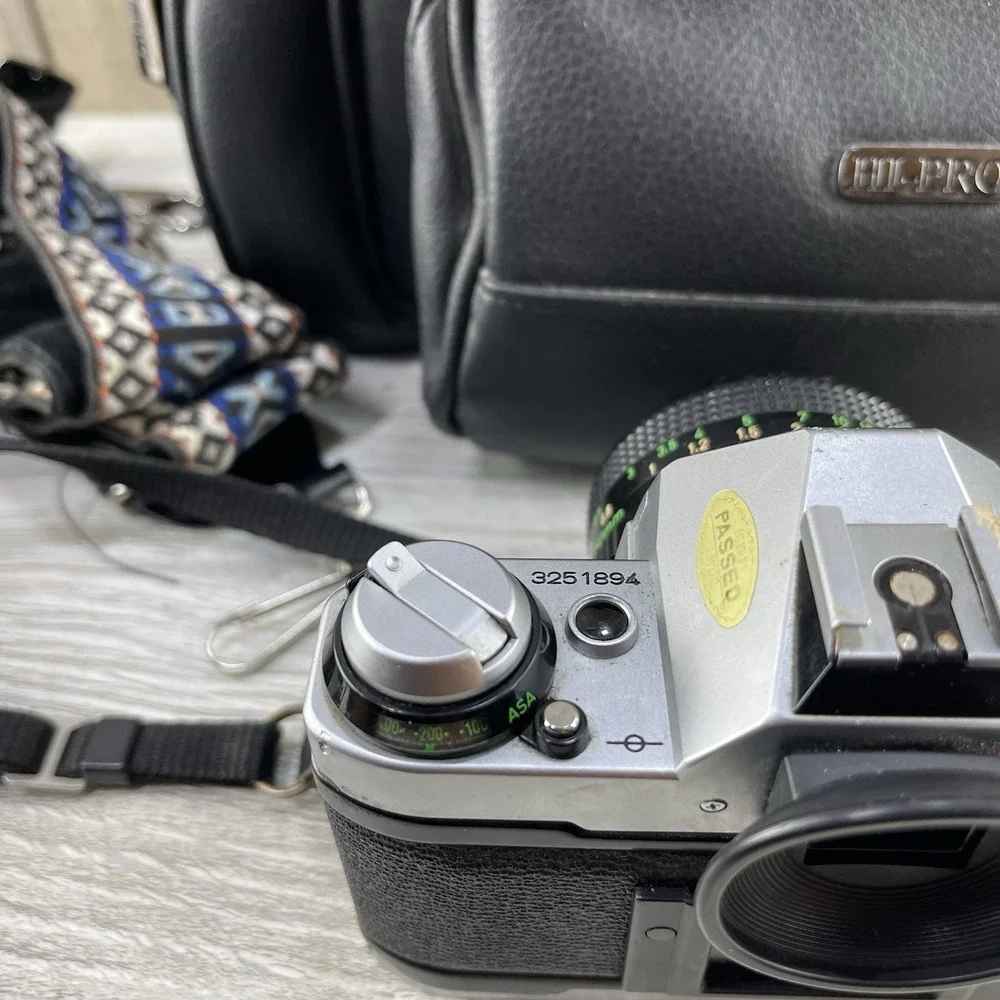 Canon AE-1 35mm SLR Film Camera w/ 50mm f/1.4 FD Lens